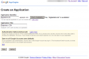 Create Google Application